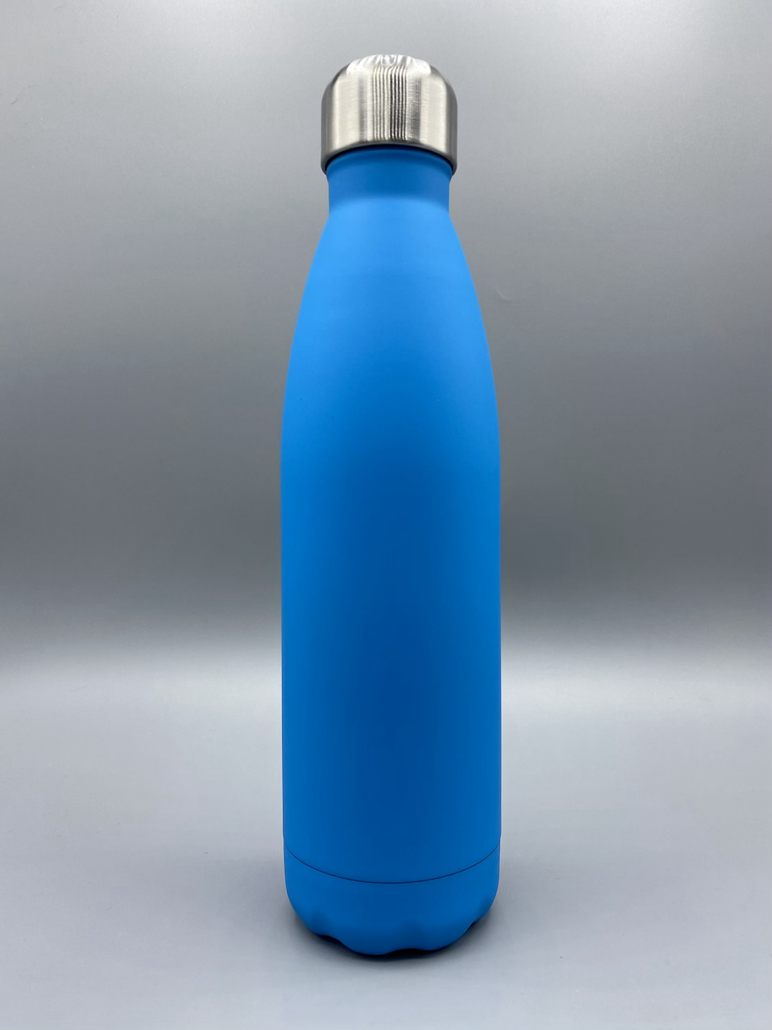 Borraccia opaca azzurra