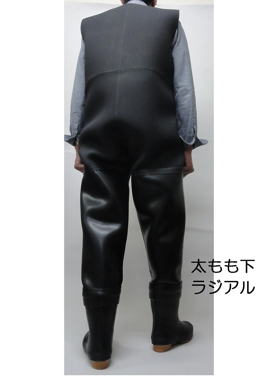 サムネイル： 肩掛式胴付長靴