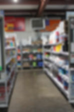 Warehouse store isles