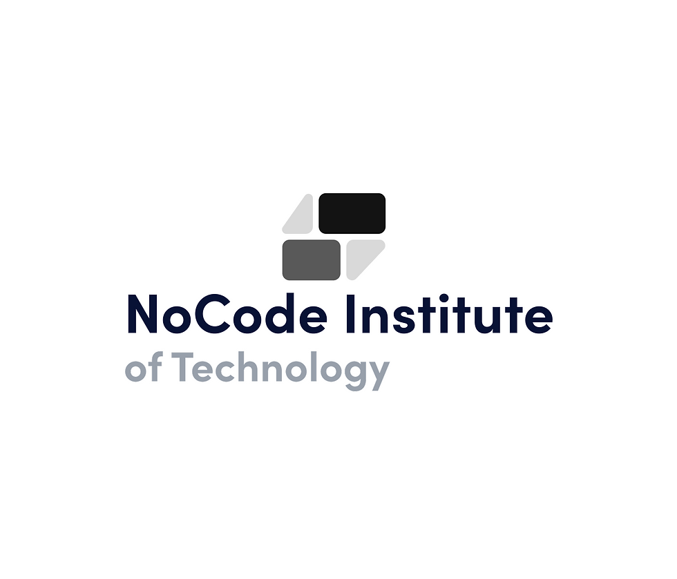 NoCode Logo_BW
