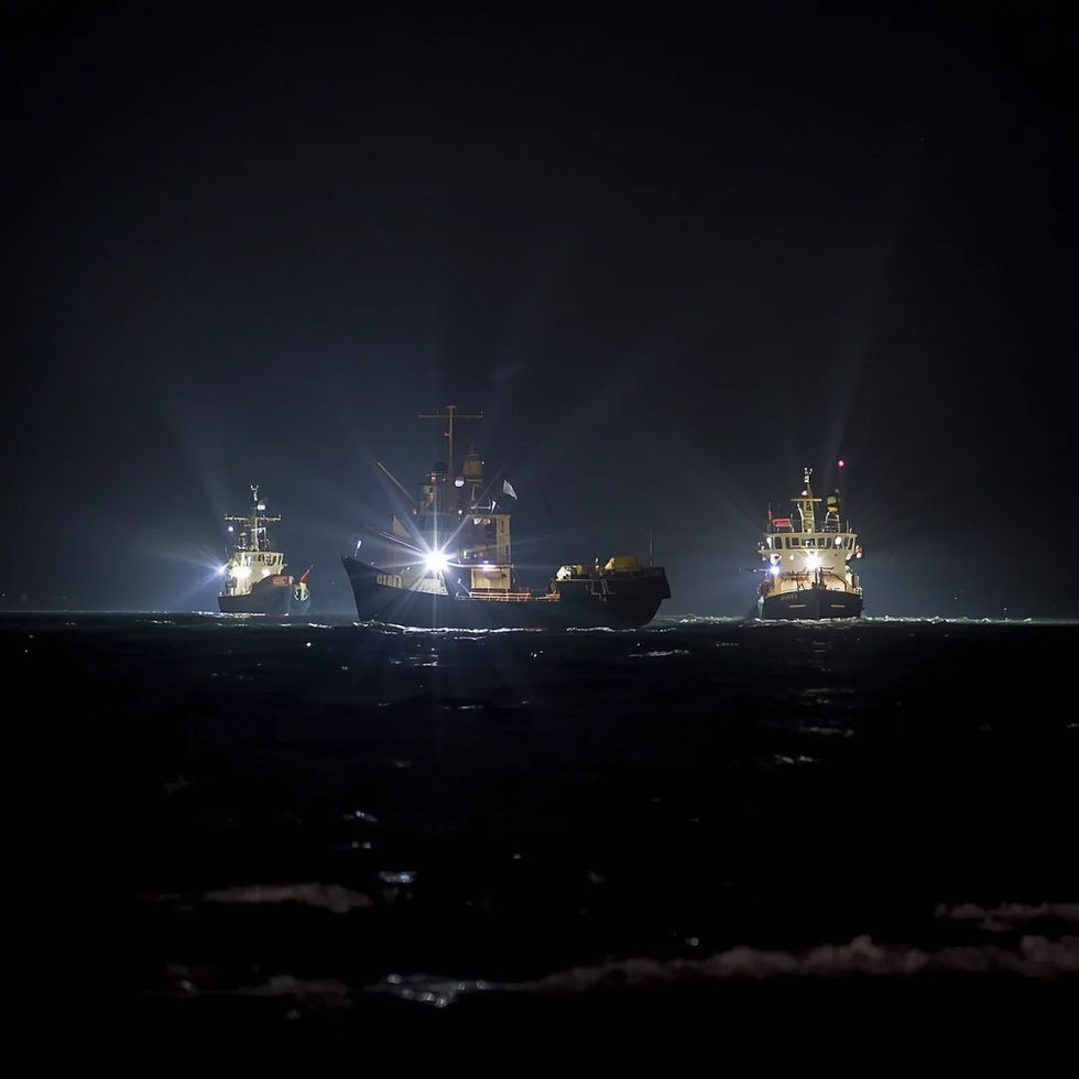 ISRAEL NAVAL FORCES INTERCEPT OVER 20 GAZA AID-BOUND VESSELS NEAR THE GREEK COAST