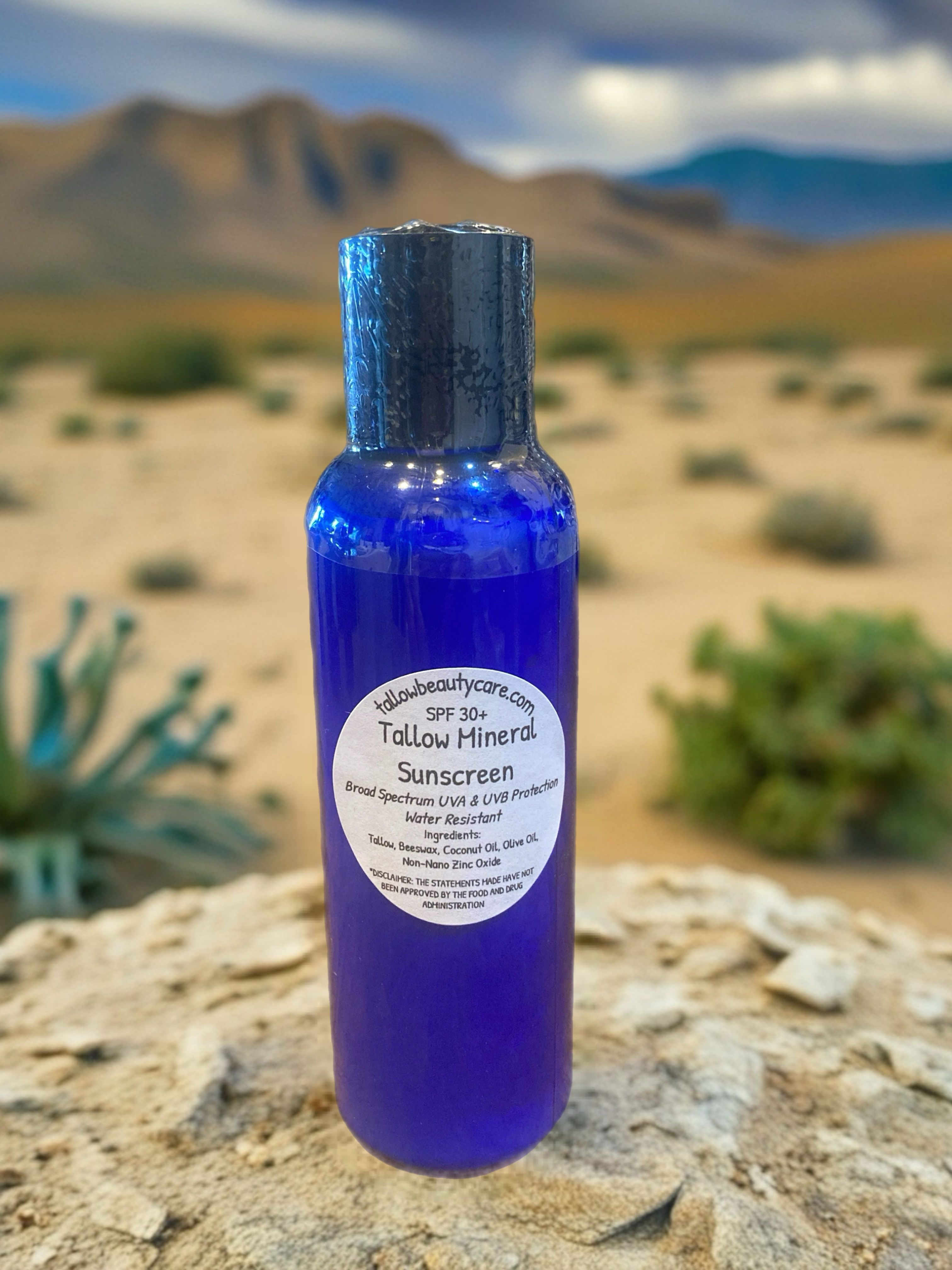 Tallow Mineral Sunscreen