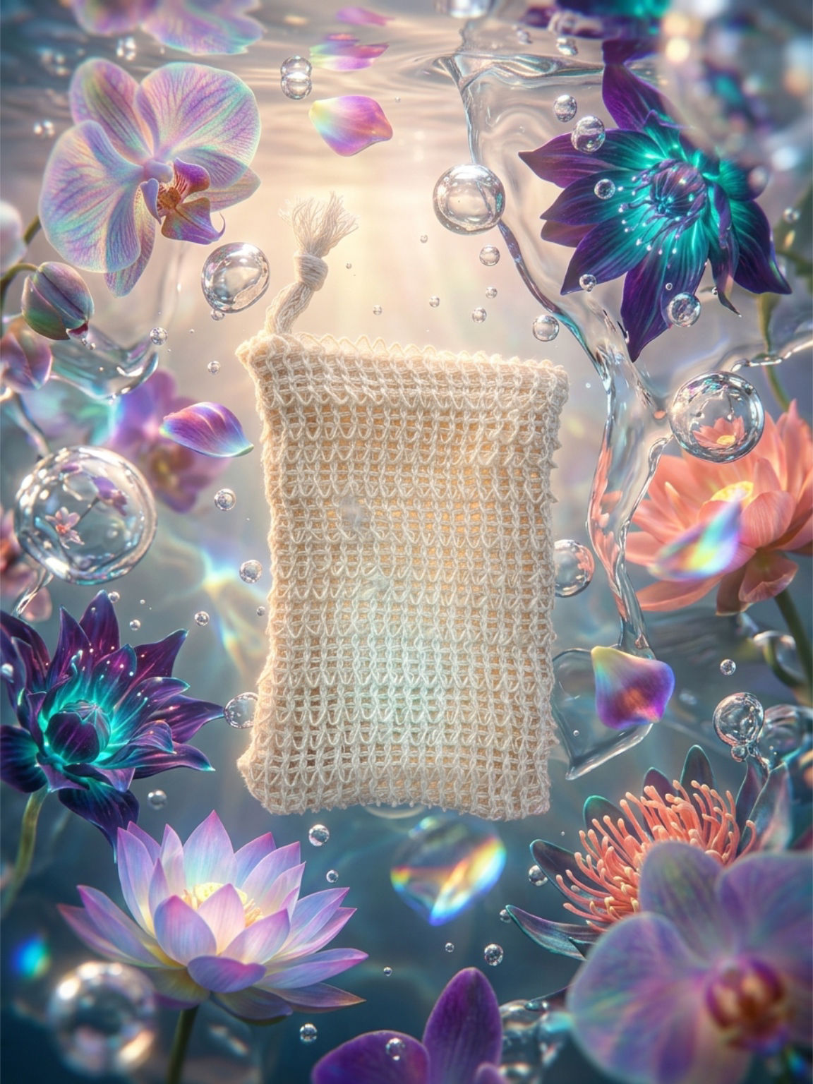 Exfoliating Soap Bag