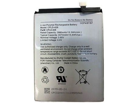 Cell Phone Batteries COOLPAD CPLD-428 3980mAh