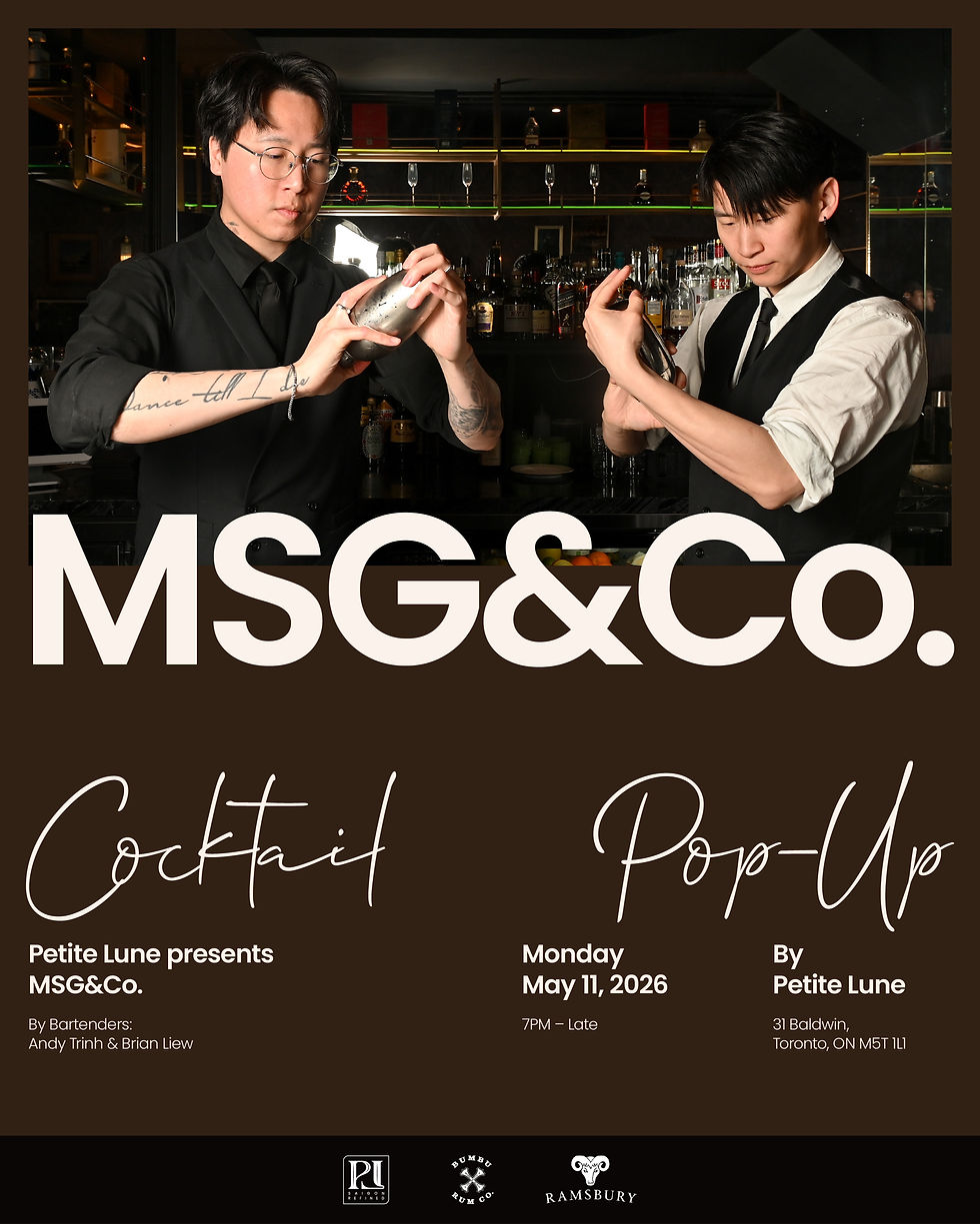 Cocktail Pop–up