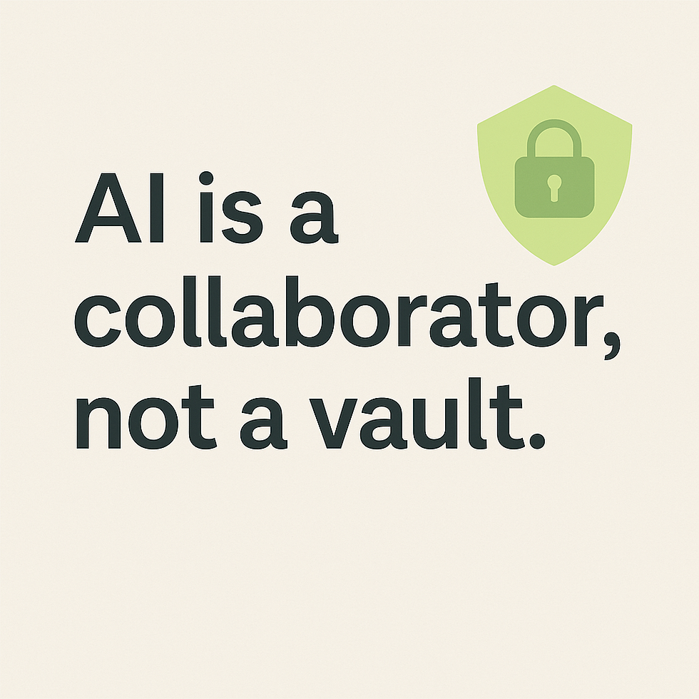 Protecting Your IP in the Age of AI: What I Learned (and What I Won’t Share)