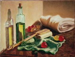 Before the Bath, Still Life