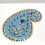 Thumbnail: Paisley Design Catch-All  Dish-Blue