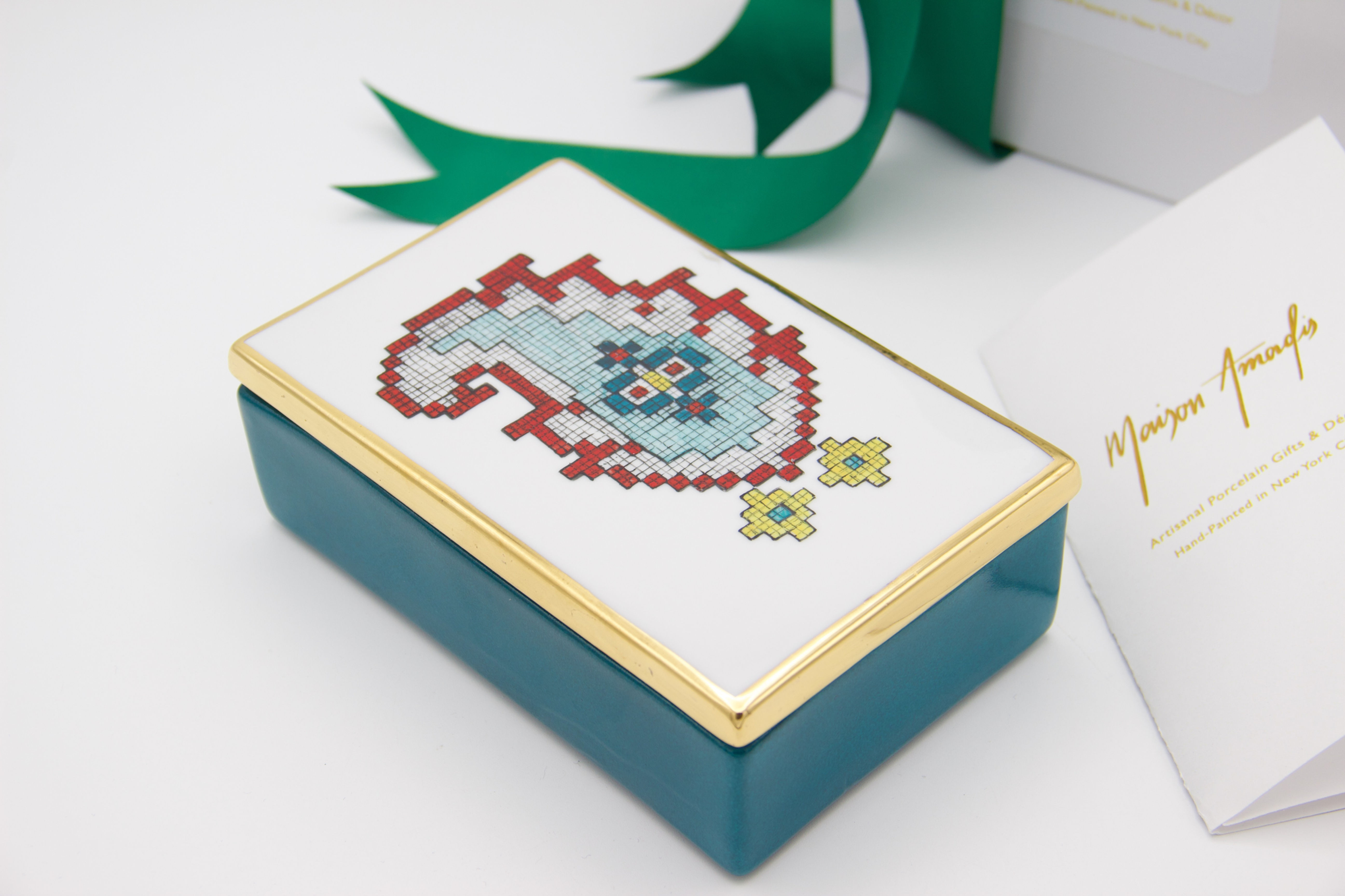 Persian Weave Motif Box- Paisley