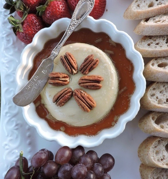 vegan baked brie