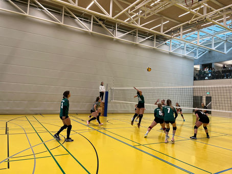 Hart umkämpfte Ballwechsel beim Heimspieltag