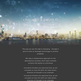 chicago 3 point 0
