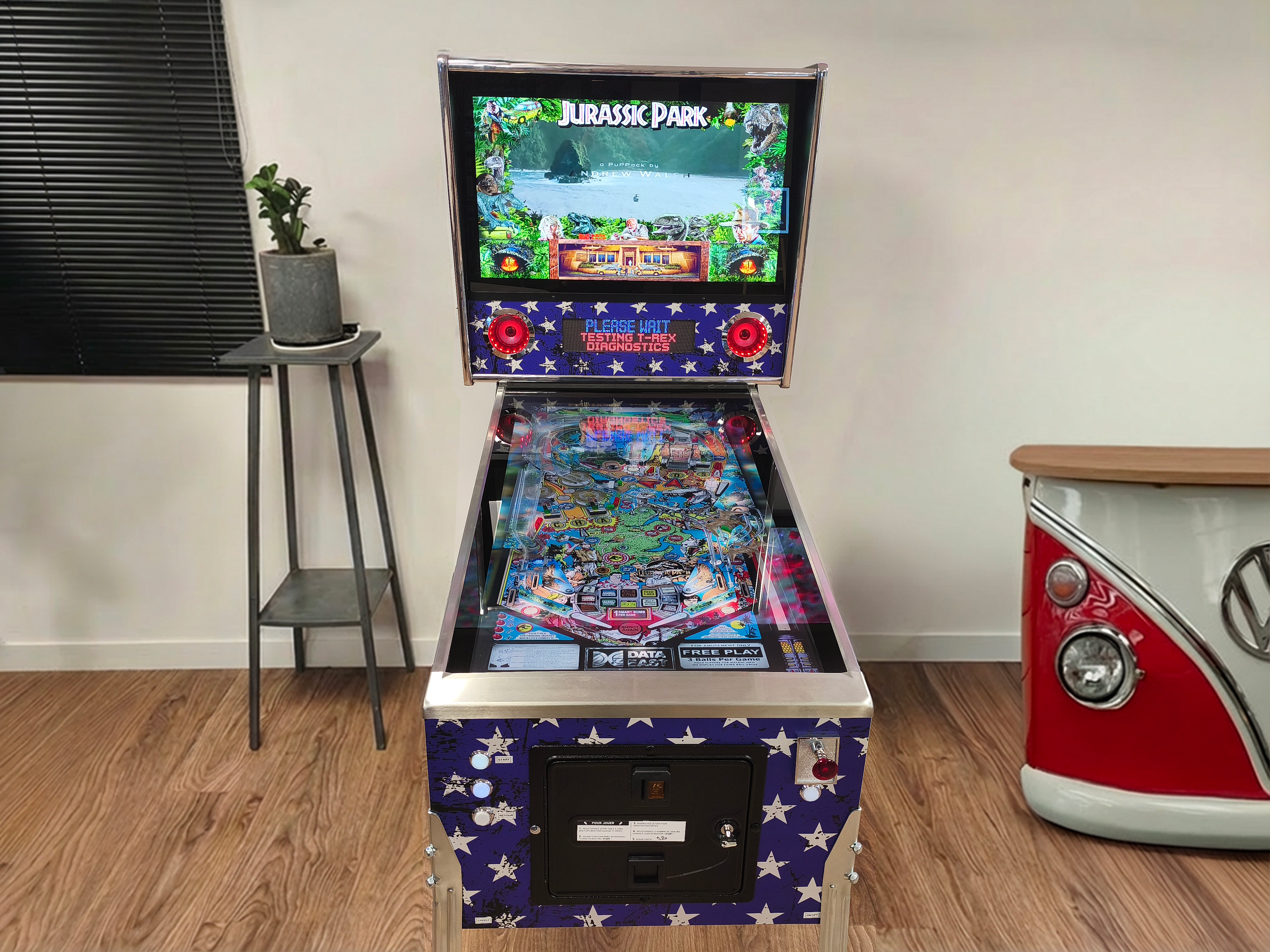 Flipper numérique et borne arcade Fun and Vintage pour team building