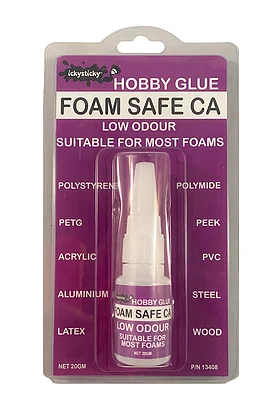 Ickysticky Foam Safe CA glue - 20 gm
