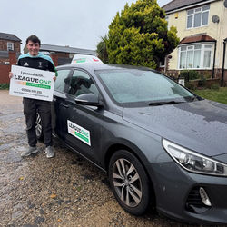 Driving lessons completed and driving test completed