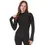 Thumbnail: Long Sleeve Compression Tee with Thumbholes - Black
