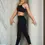 Thumbnail: High-Rise Leggings - Black