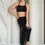 Thumbnail: High-Rise Leggings - Black