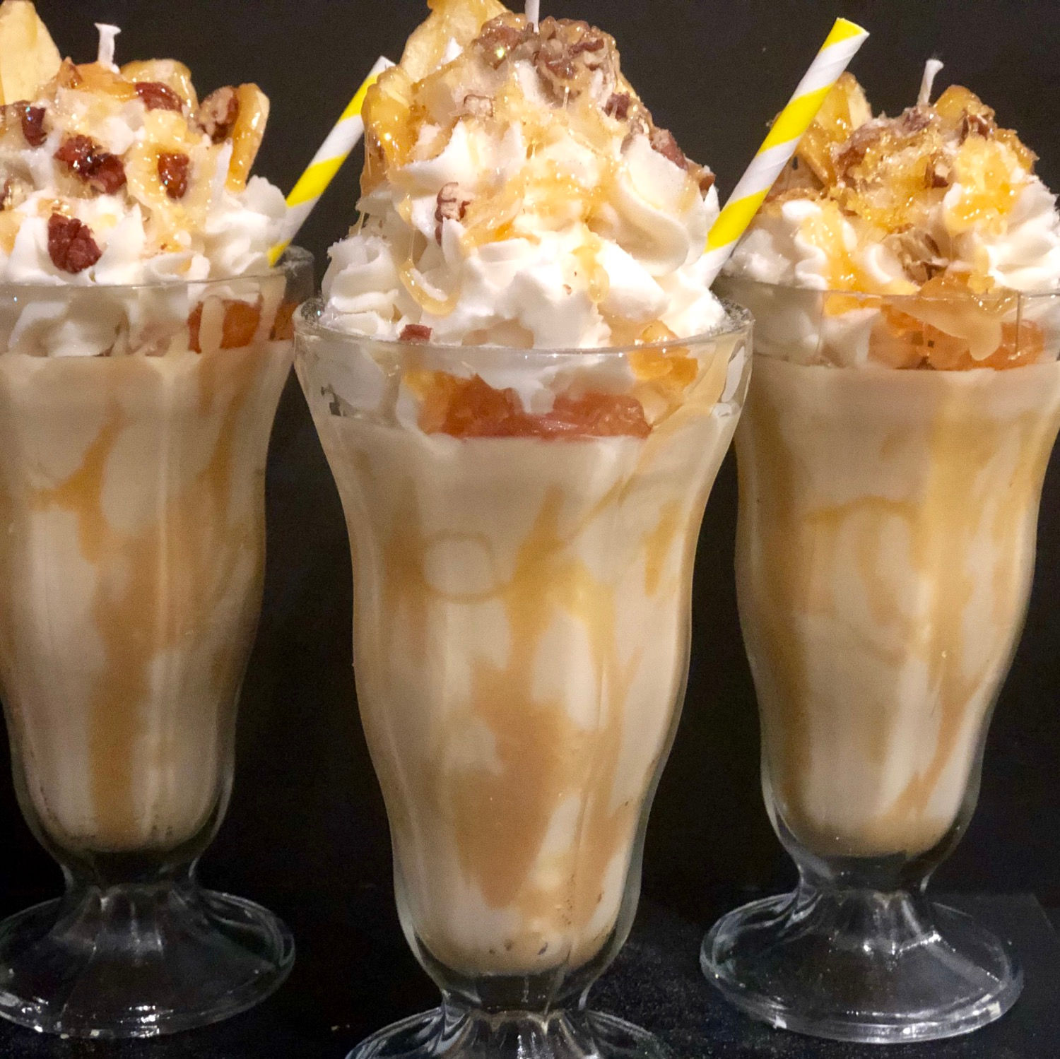 Salted Caramel Banana Milkshake Candle 