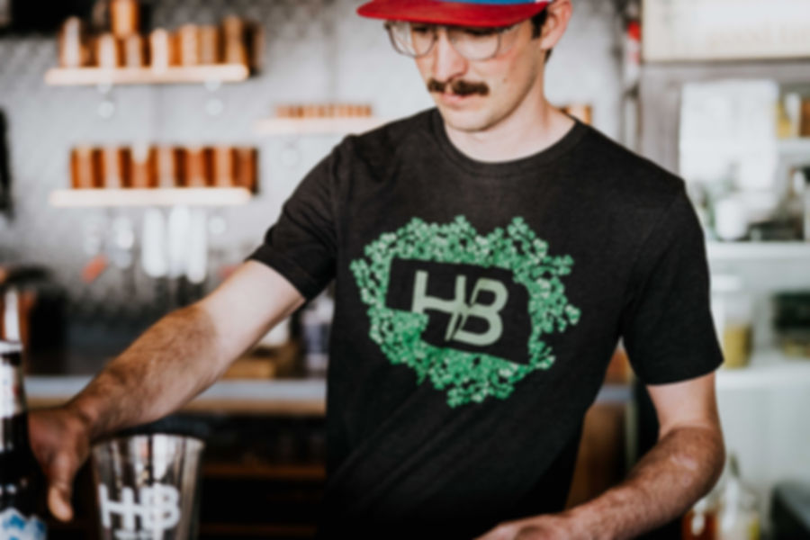 "Home Grown Luck" super soft tri-blend t-shirt.