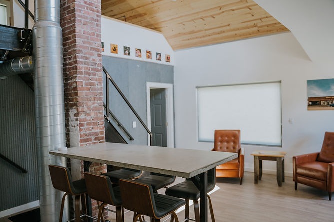 interior of rental house