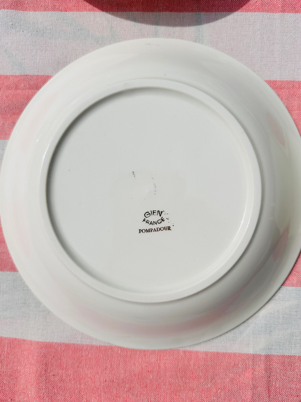 Miniature : Assiettes creuses dépareillées 