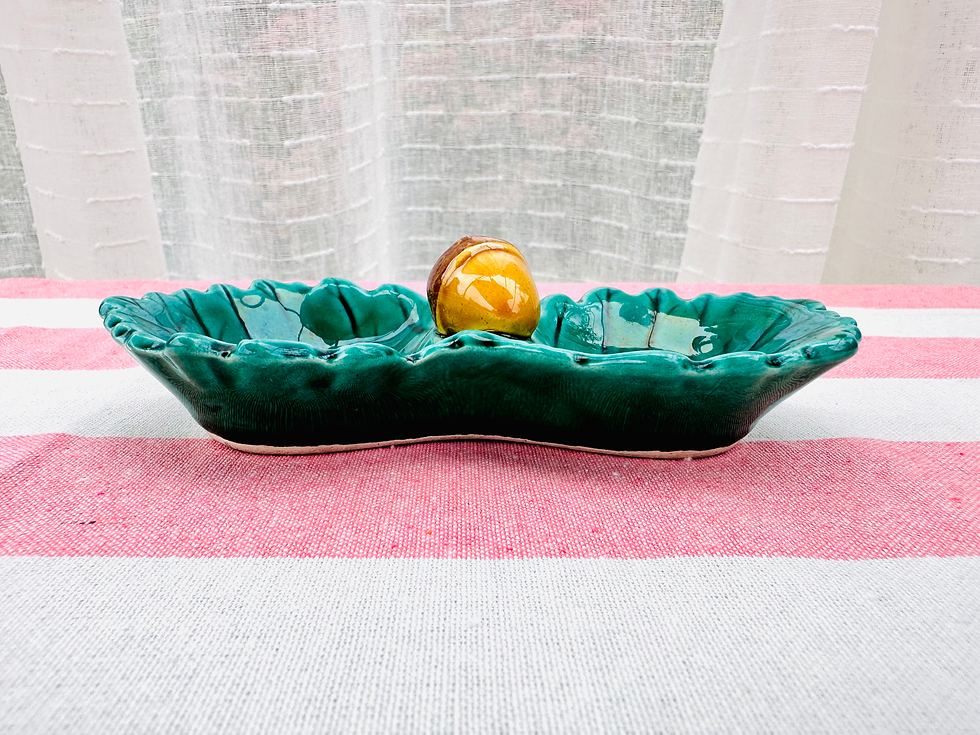 Miniature : Salière poivrière feuilles 