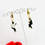 Miniature : Boucles d’oreilles Anneaux Pulp Fiction 