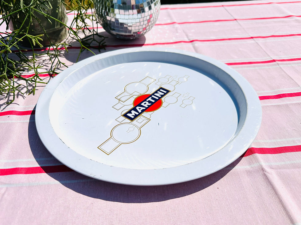 Miniature : Plateau Martini vintage 