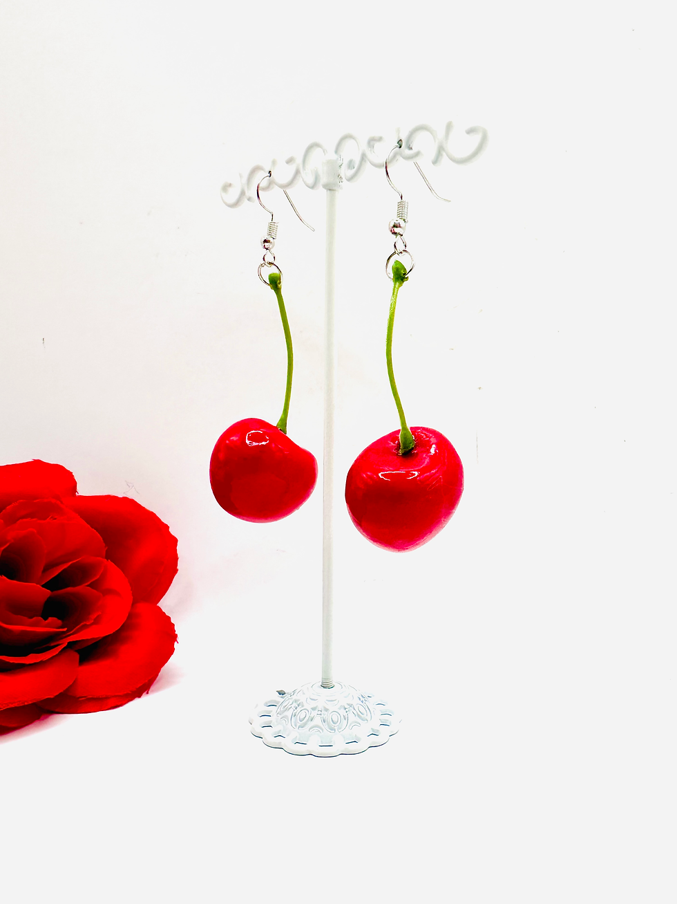 Miniature : Boucles d’oreilles Cerises 🍒 
