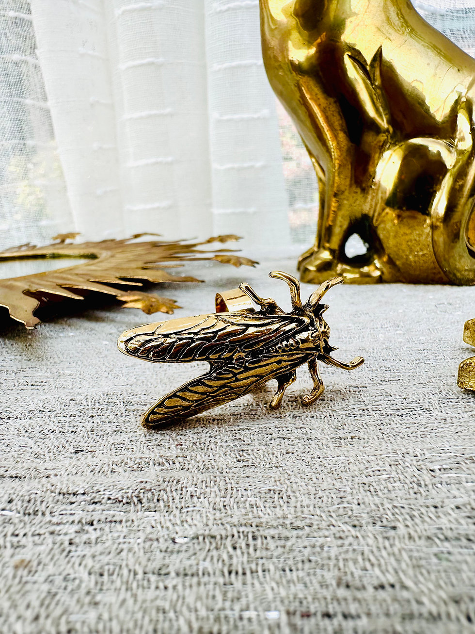 Miniature : Bague insecte 