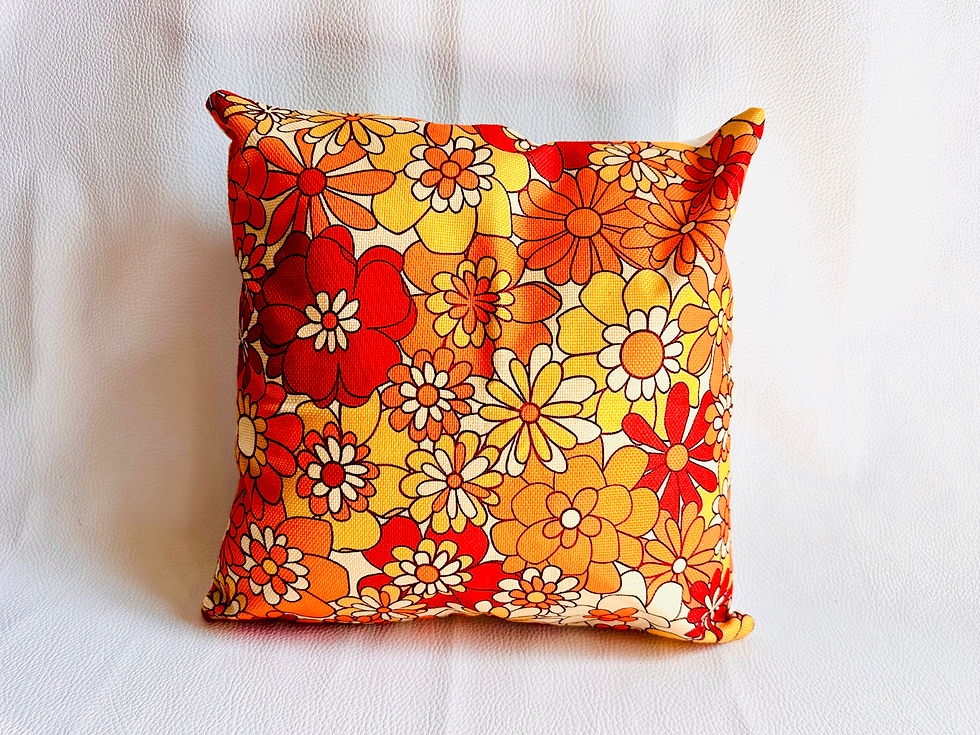 Miniature : Coussin Flower Power #4