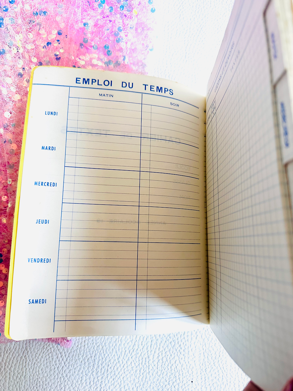 Miniature : Ancien cahier de textes 
