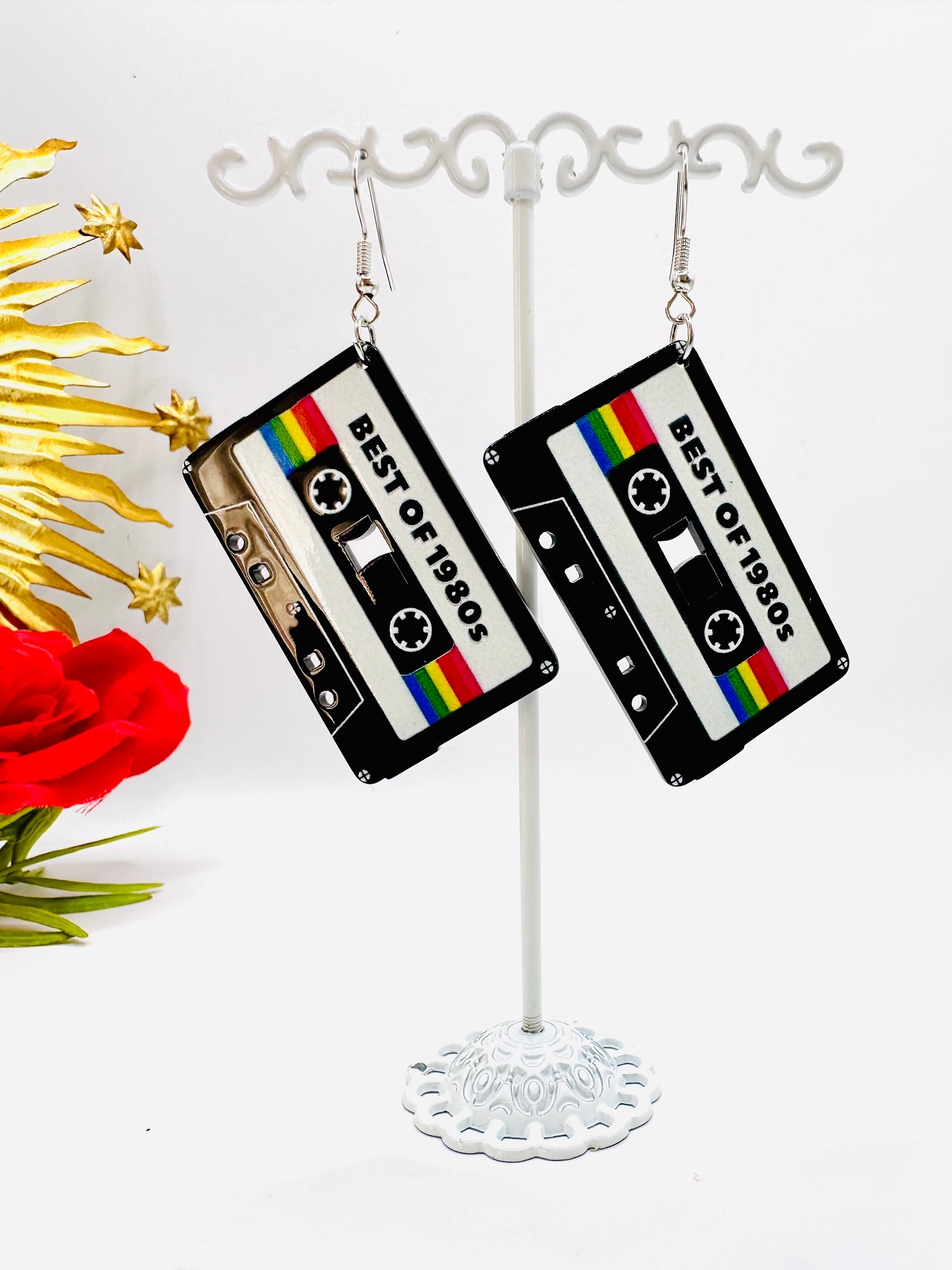 Boucles d’oreilles Cassettes