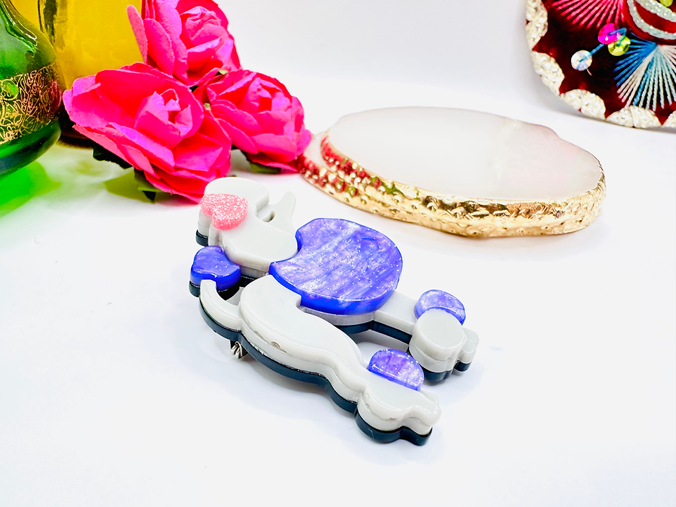 Miniature : Belle broche Caniche