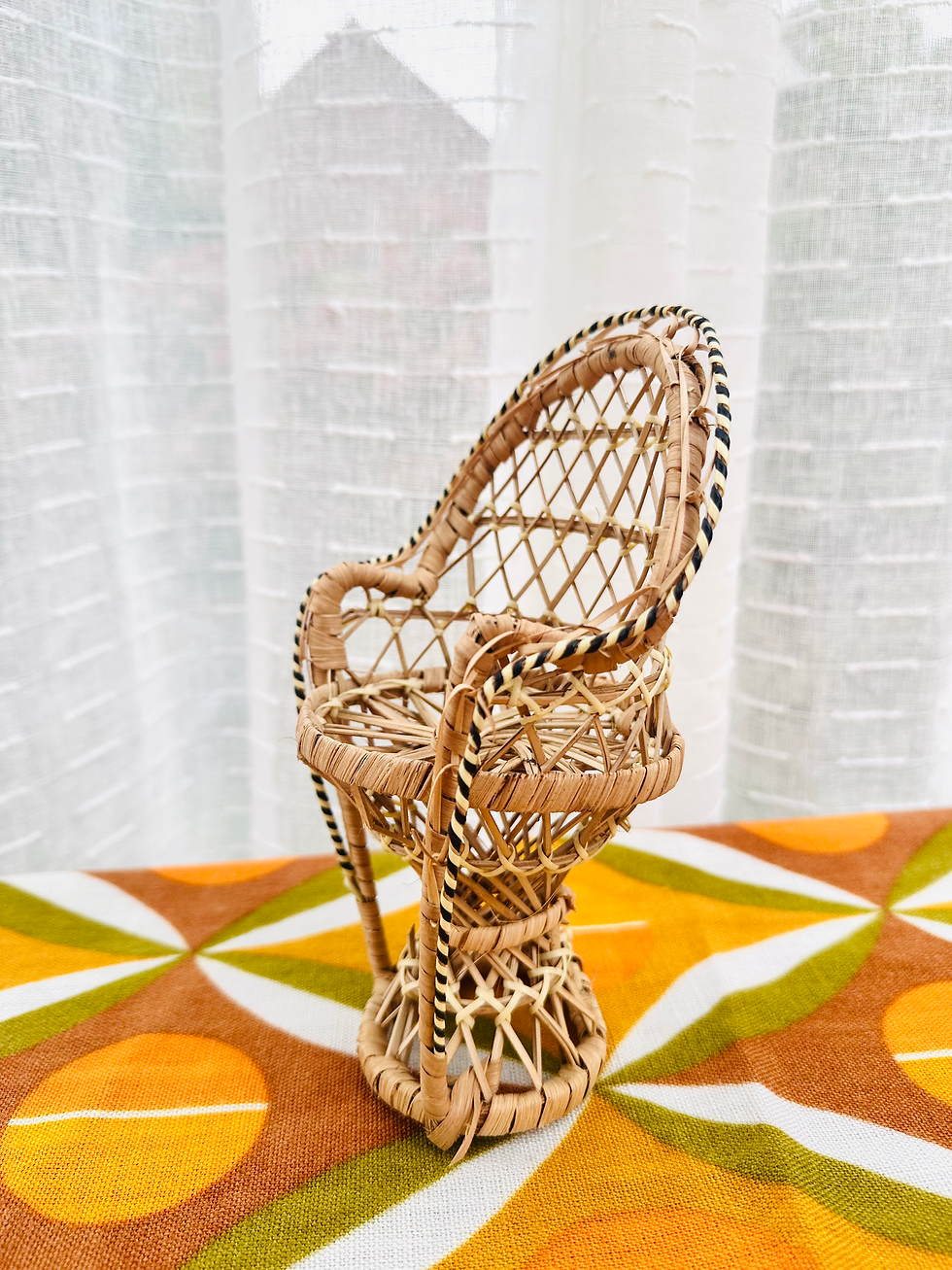 Miniature : Mini fauteuil rotin Emmanuelle 