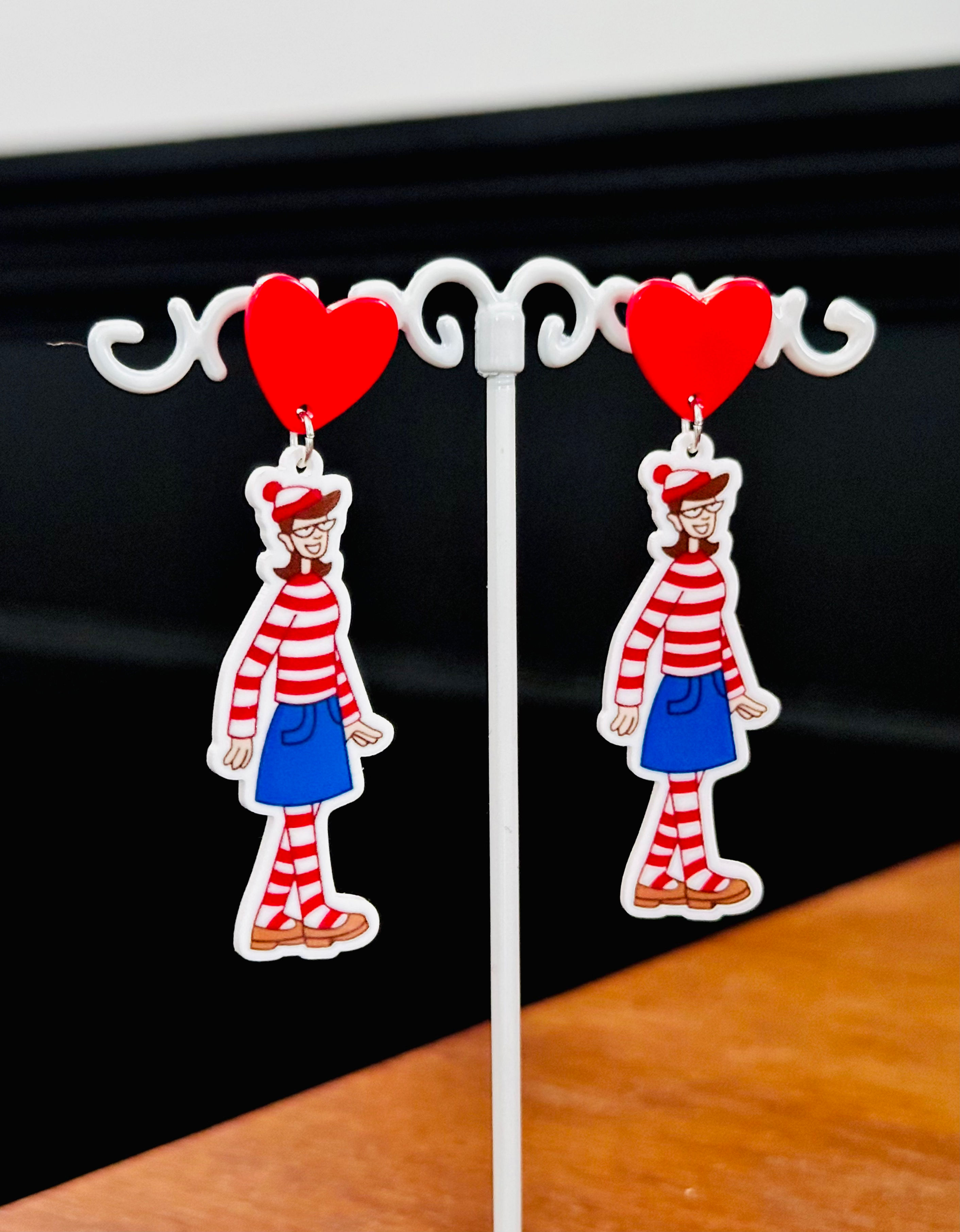 Boucles d’oreilles Où est Charlie?