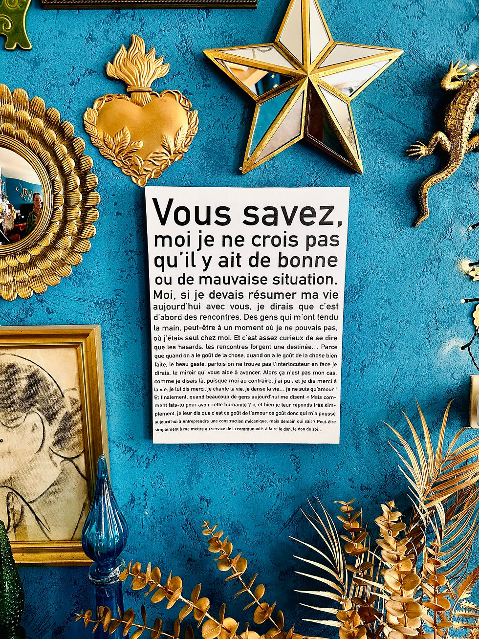 Miniature : Cadre « Vous savez , moi je ne crois pas…