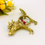 Miniature : Broche Loup, chaperon rouge