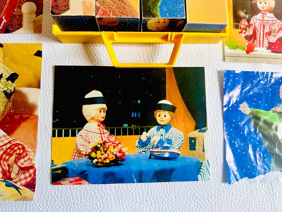 Miniature : Jeu de 12 cubes Bonne nuit les petits