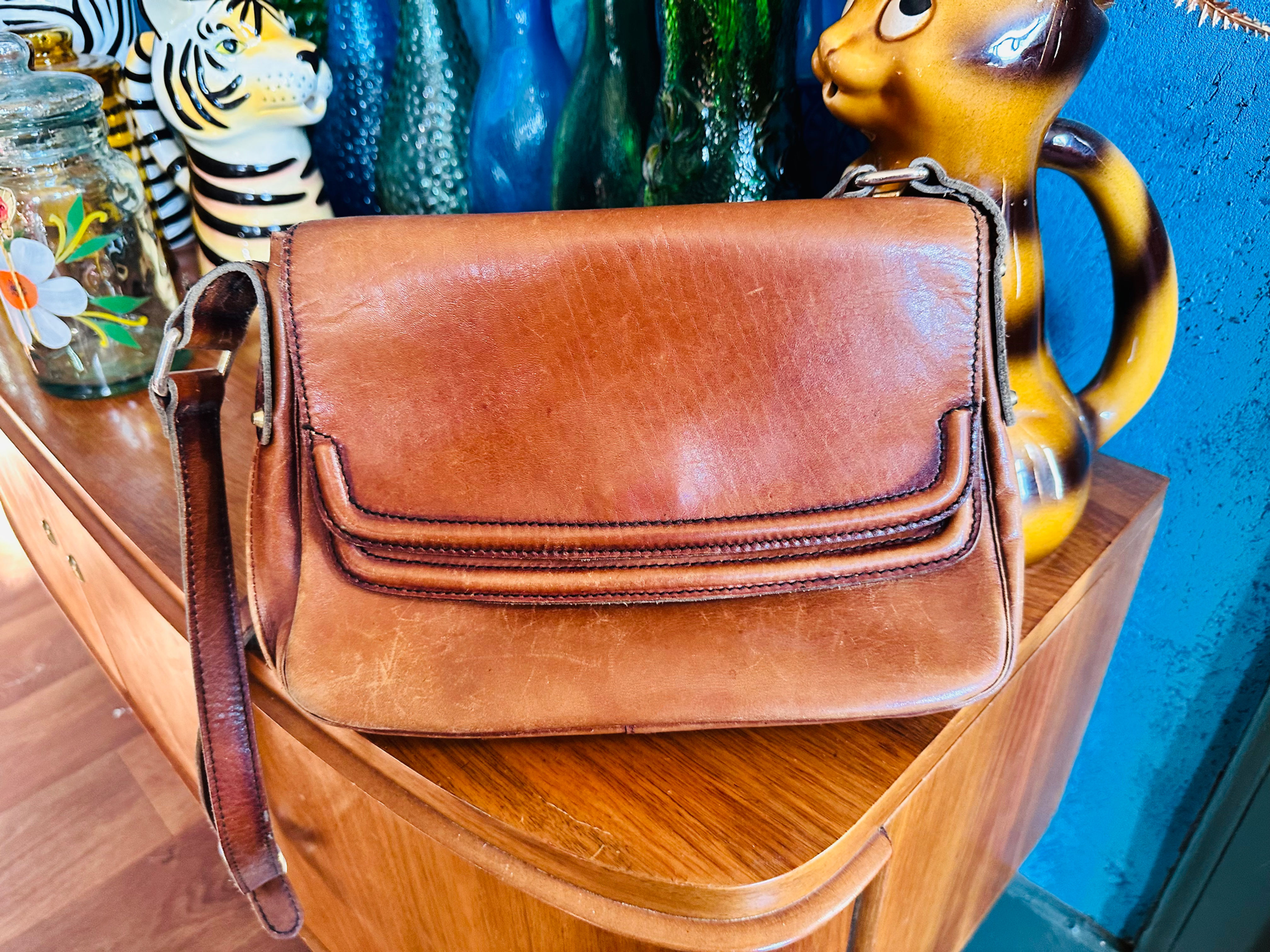 Sac bandoulière cuir chic et pratique