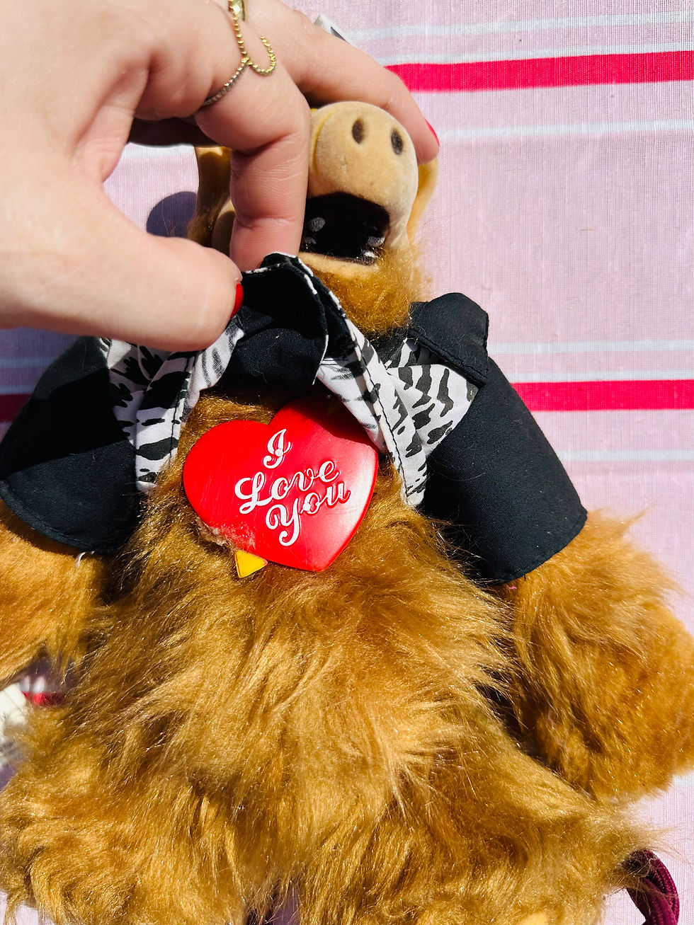 Miniature : Peluche ALF collector vintage 