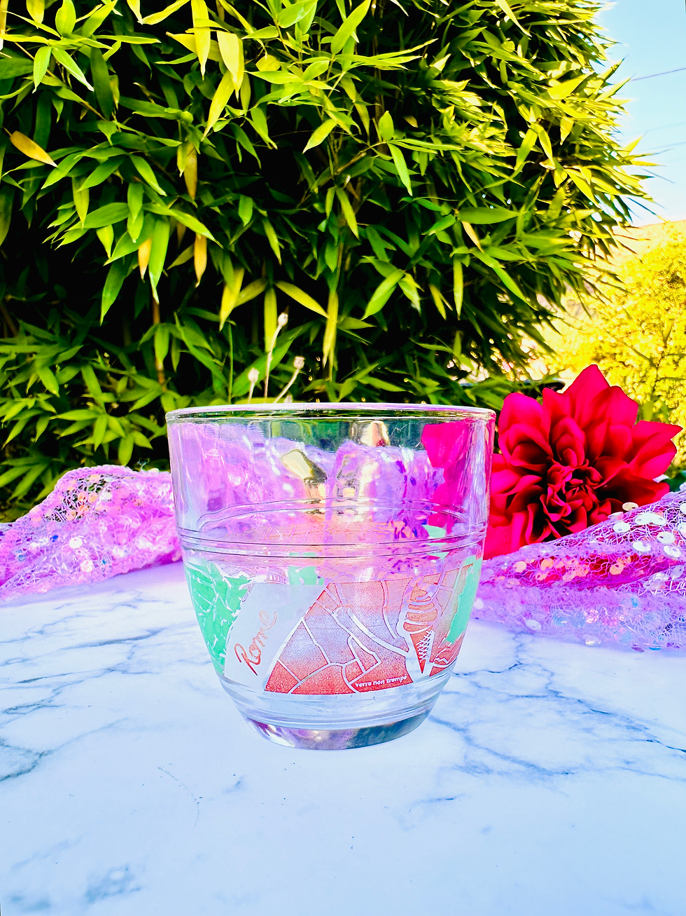 Miniature : Ensemble verres rétro