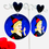 Miniature : Boucles d’oreilles Ma sorcière bien aimée 