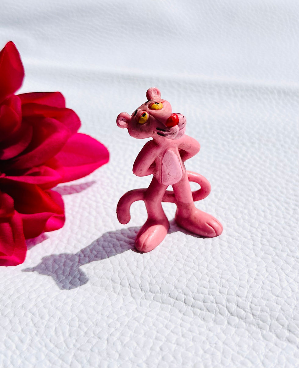 Miniature : Figurine Panthère rose
