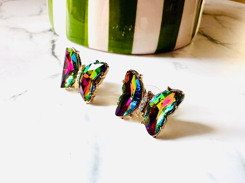 Miniature : Boucles d'oreilles Petits papillons #1