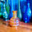 Miniature : Mini vase en verre irisé vintage 