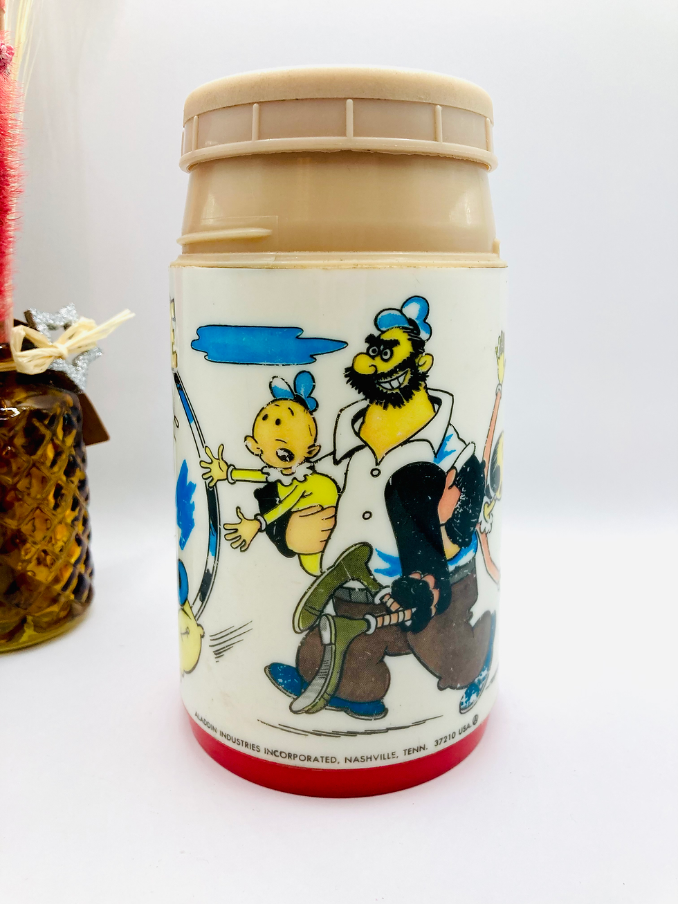 Miniature : Gourde enfant popeye vintage 1980 Aladdin Usa