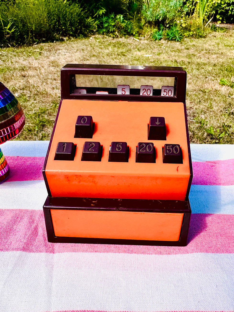 Miniature : Jouet caisse 70s 