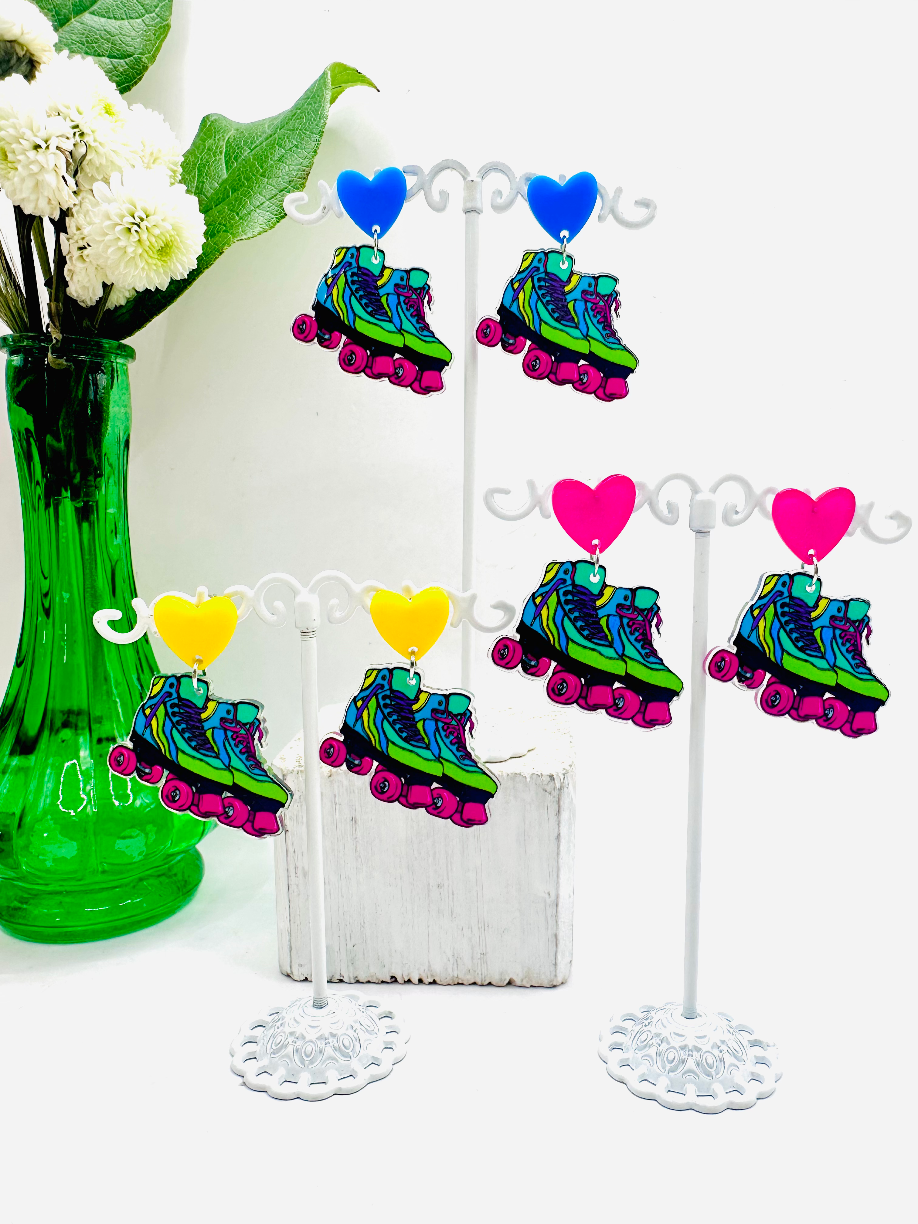 Boucles d’oreilles Rollers 